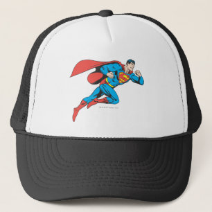 Superman Leaps Trucker Pet