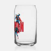 Superman Legenden Onsterfelijk Grafisch Blikvorm Glas (Links)