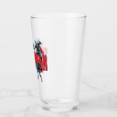 Superman Legenden Voor Altijd Grafisch Glas (Links)