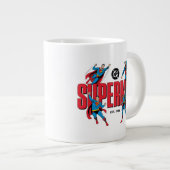 Superman Legenden Voor Altijd Grafisch Grote Koffiekop (Voorkant rechts)