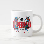 Superman Legenden Voor Altijd Grafisch Grote Koffiekop (Rechts)