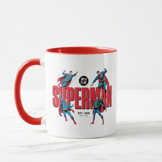 Superman Legenden Voor Altijd Grafisch Mok (Links)