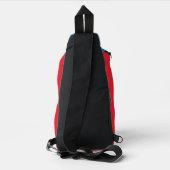 Superman Legenden Voor Altijd Grafisch Sling Bag (Achterkant)