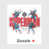 Superman Legenden Voor Altijd Grafisch Sticker (Vel)