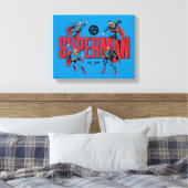 Superman Legends Forever Grafisch Canvas Afdruk (Insitu (Slaapkamer))
