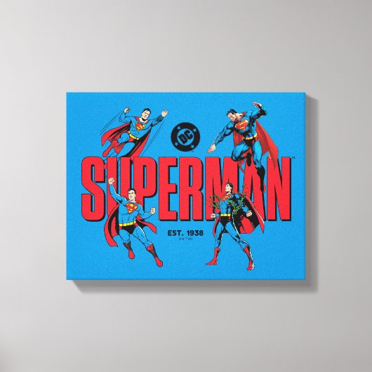 Superman Legends Forever Grafisch Canvas Afdruk (Voorkant)