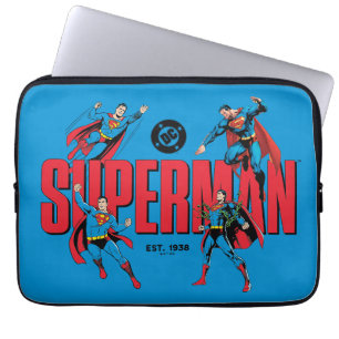 Superman Legends Forever Grafisch Laptop Sleeve