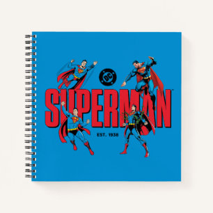 Superman Legends Forever Grafisch Notitieboek