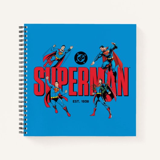 Superman Legends Forever Grafisch Notitieboek (Voorkant)