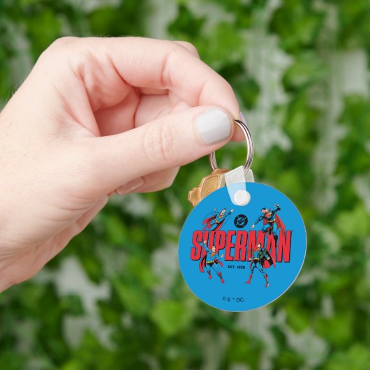 Superman Legends Forever Grafisch Sleutelhanger (Hand)