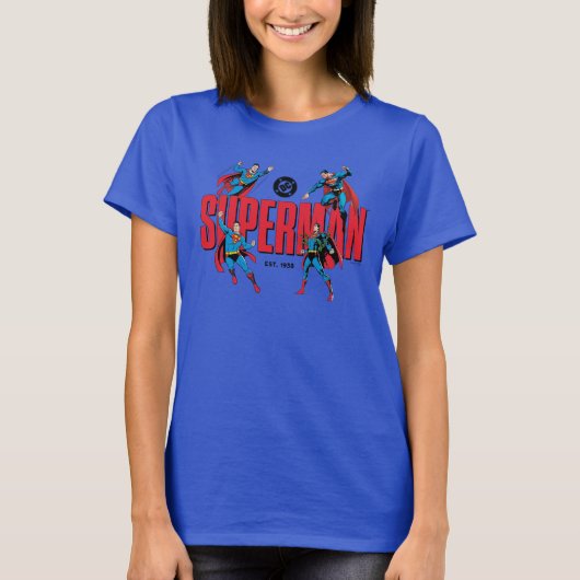Superman Legends Forever Grafisch T-shirt (Voorkant)