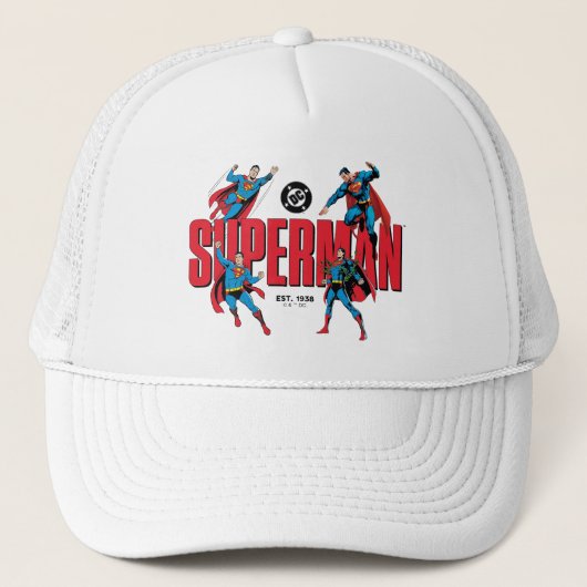 Superman Legends Forever Grafisch Trucker Pet (Voorkant)