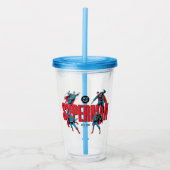 Superman Legends Forever Graphic Acryl Drinkbeker (Voorkant)