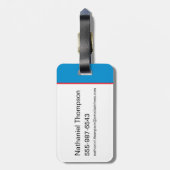 Superman Legends Forever Graphic Bagagelabel (Achterkant verticaal)