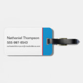 Superman Legends Forever Graphic Bagagelabel (Achterkant horizontaal)