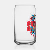 Superman Legends Forever Graphic Blikvorm Glas (Rechts)