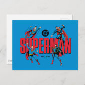 Superman Legends Forever Graphic Briefkaart (Voorkant / Achterkant)