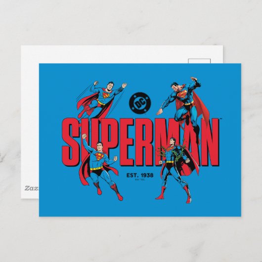 Superman Legends Forever Graphic Briefkaart (Voorkant / Achterkant)