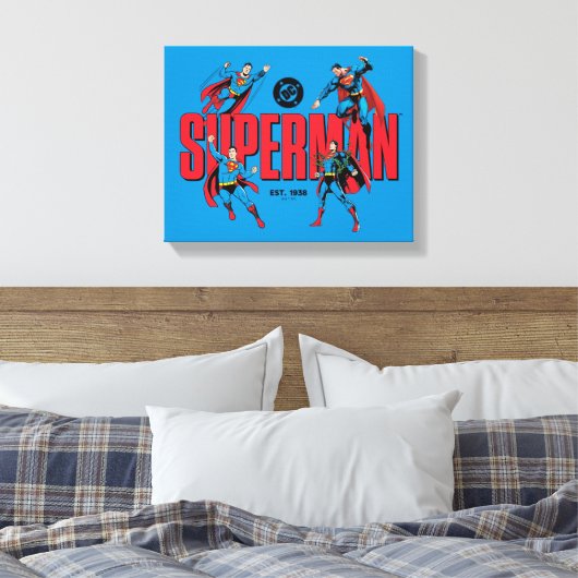 Superman Legends Forever Graphic Canvas Afdruk (Insitu (Slaapkamer))