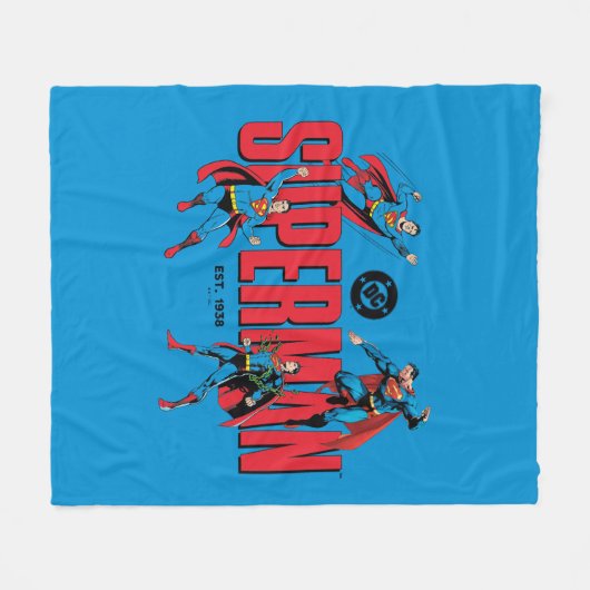 Superman Legends Forever Graphic Fleece Deken (Voorkant (Horizontaal))