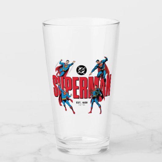 Superman Legends Forever Graphic Glas (Voorkant)