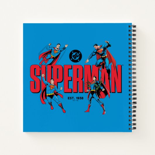 Superman Legends Forever Graphic Notitieboek (Achterkant)