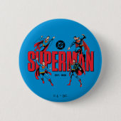 Superman Legends Forever Graphic Ronde Button 5,7 Cm (Voorkant)