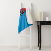 Superman Legends Forever Graphic Sherpa Deken (In situ)