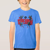 Superman Legends Forever Graphic Tri-Blend Shirt (Voorkant)