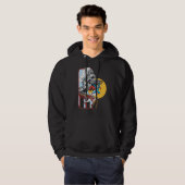 Superman Lifts Train Hoodie (Voorkant volledig)