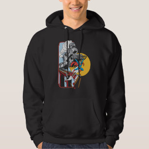 Superman Lifts Train Hoodie