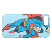 Superman links vuist opgetild Case-Mate iPhone case (Achterkant (Horizontaal))