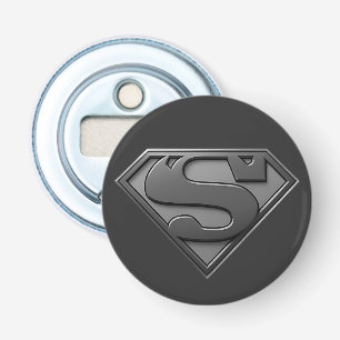 Superman-logo button flesopener