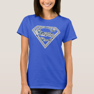 Superman Logo Doodle Art T-shirt