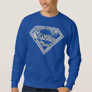 Superman Logo Doodle Art Trui