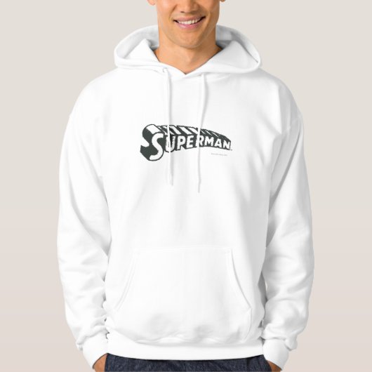 Superman | Logo gekruiste brieven Hoodie (Voorkant)