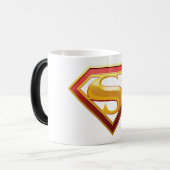 Superman-logo Magische Mok (Voorkant links)