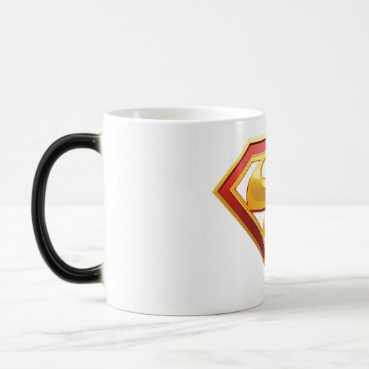 Superman-logo Magische Mok (Links)