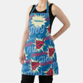 Superman Logo Patroon Schort (Insitu)