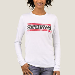 Superman Logo "Showtime Letters" Tri-Blend Shirt