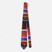 Superman Logo Tie – Bold Hero Style for Office, Gi Stropdas (Voorkant)