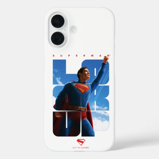 Superman Look Up Pose Case-Mate iPhone Case (Achterkant)