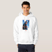 Superman Look Up Pose Hoodie (Voorkant volledig)