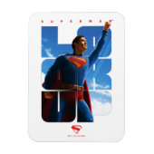 Superman Look Up Pose Magneet (Verticaal)