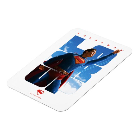 Superman Look Up Pose Magneet (Linkerzijde)