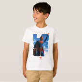 Superman Look Up Pose T-shirt (Voorkant volledig)