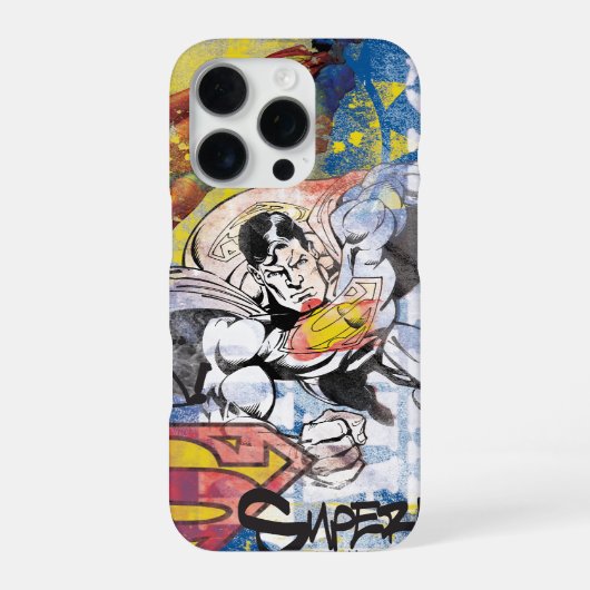 Superman Man of Steel iPhone Hoesje (Achterkant)