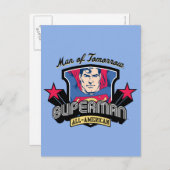 Superman - Man van morgen Briefkaart (Voorkant / Achterkant)