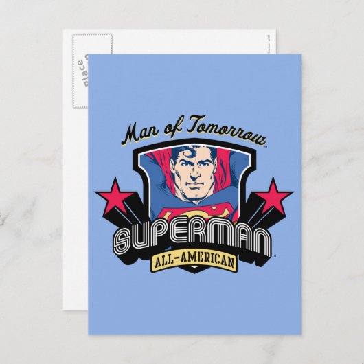Superman - Man van morgen Briefkaart (Voorkant / Achterkant)