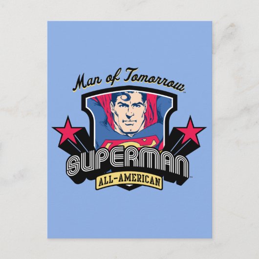 Superman - Man van morgen Briefkaart (Voorkant)
